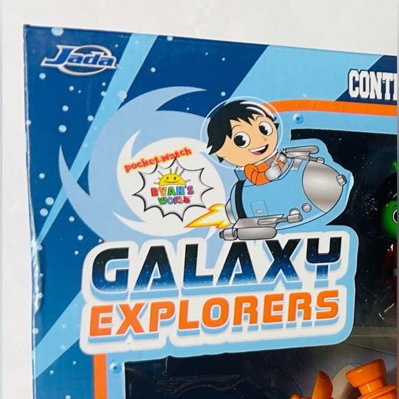 New Ryan's World Galaxy Explorers Asteroid Blaster Exclusive box Playset - Picture 4 of 7